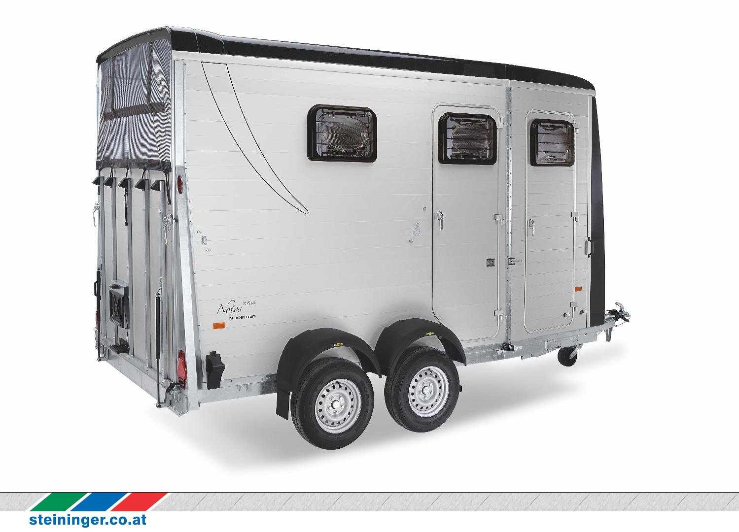 Pferdeanhänger für 2 Pferde, Alu-Poly (Großraumanhänger) Notos® PLUS