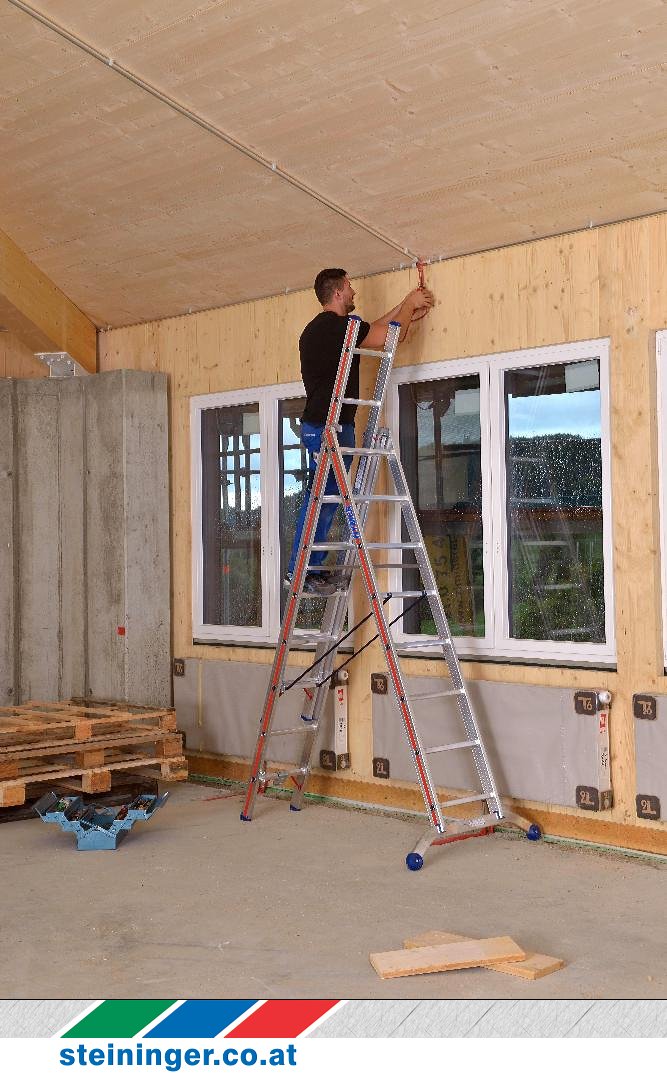 Allzweckleiter, 3teilig SC 60 6047 Leitern Steininger