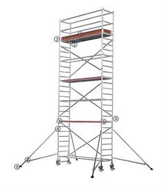 Industriegerüste (Alu-Fahrgerüste) - Oberklasse | Gerüste Steininger