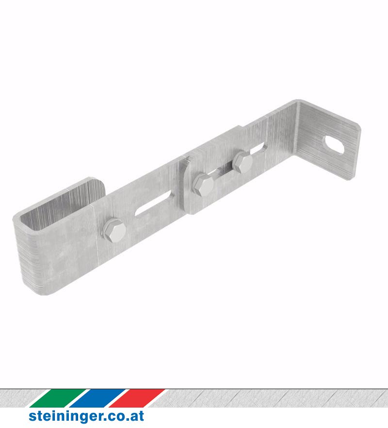 Produktbild von Einstellbarer Wandhalter, 95 - 135 Mm, Edelstahl, Für ø 150 Mm 210 Mm