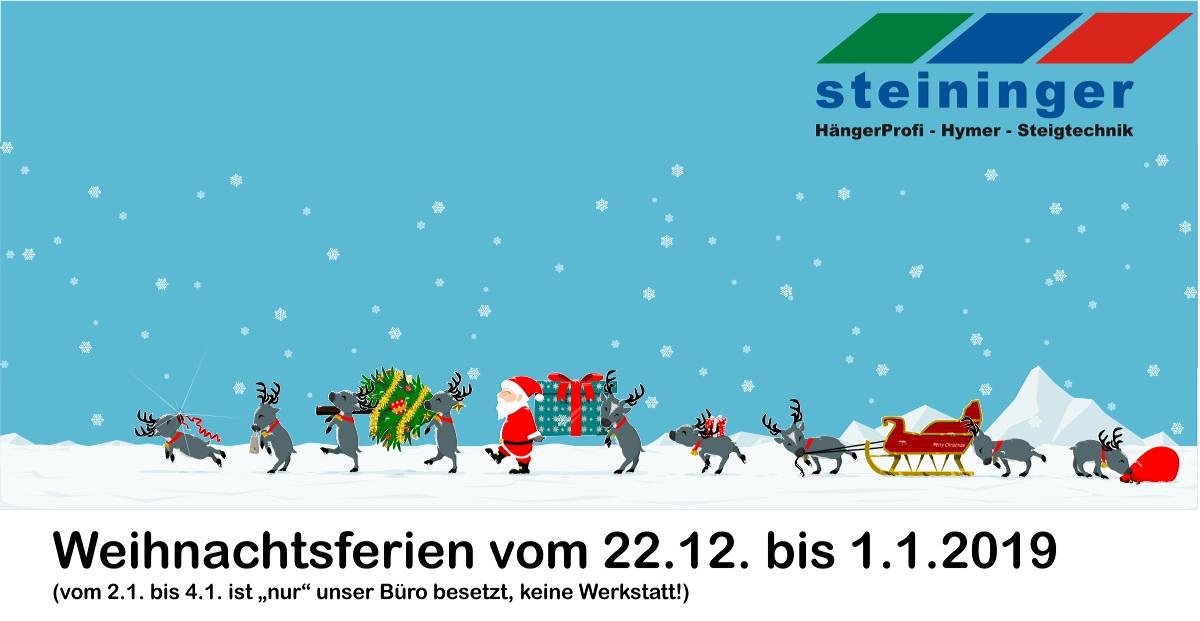 Weihnachts-Urlaub 2018